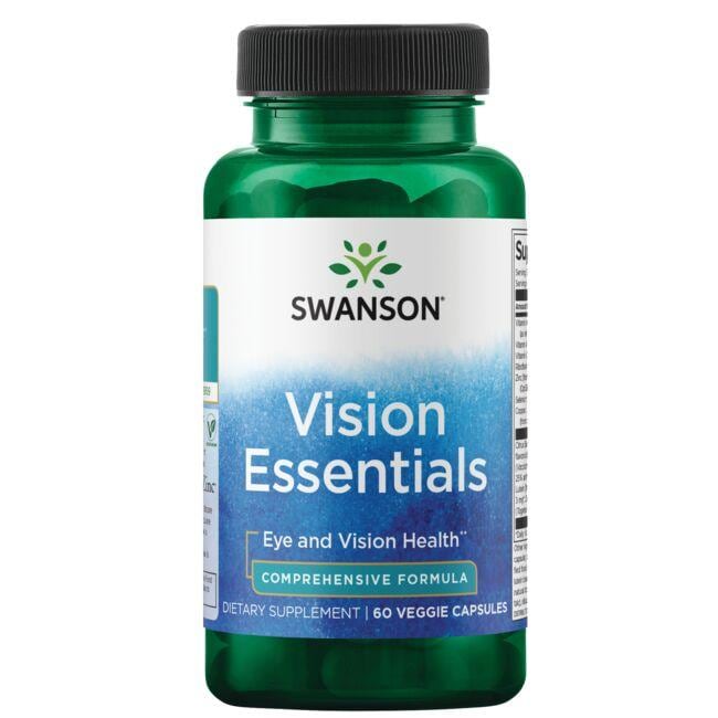 Swanson Condition Specific Formulas Vision Essentials Vitamin 60 Veg Caps