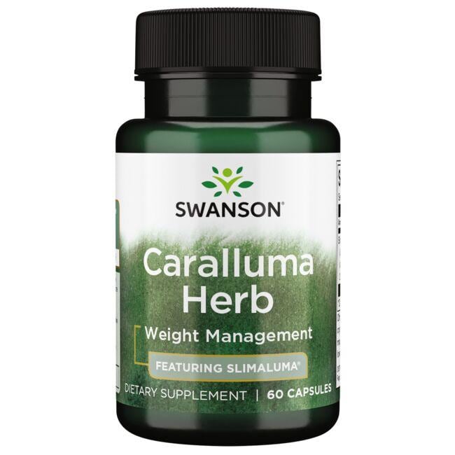 Swanson Best Weight-Control Formulas Caralluma Herb - Featuring Slimaluma Vitamin 500 mg 60 Caps Weight Control Weight Management