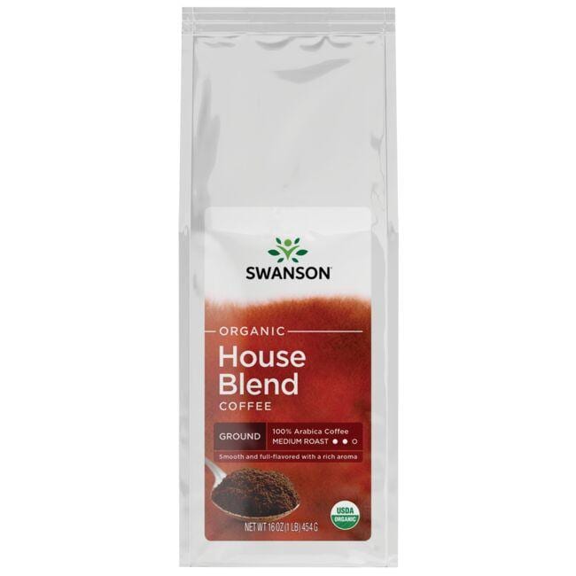 Organic House Blend Ground Coffee - Medium Roast