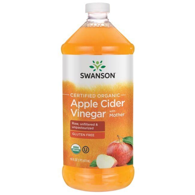 Certified Organic Apple Cider Vinegar with Mother