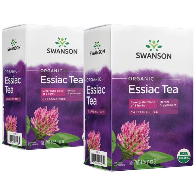 Organic Essiac Tea - Caffeine Free - 2 Pack