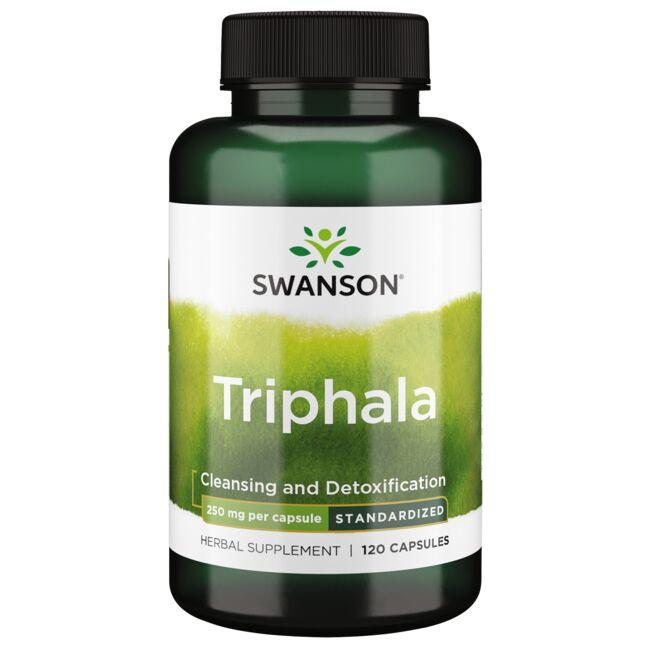 Swanson Superior Herbs Triphala - Standardized Vitamin 250 mg 120 Caps