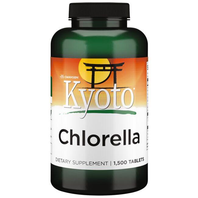 Swanson Kyoto Brand Chlorella Supplement Vitamin 194 mg 1500 Tabs
