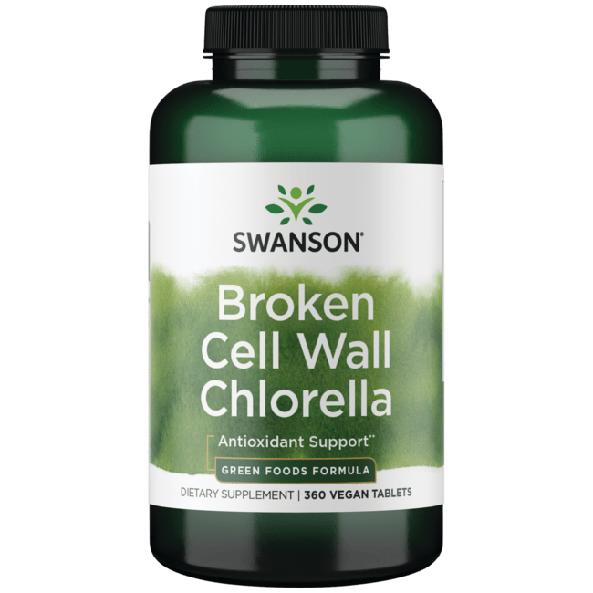 Swanson GreenFoods FormulasBroken Cell Wall Chlorella