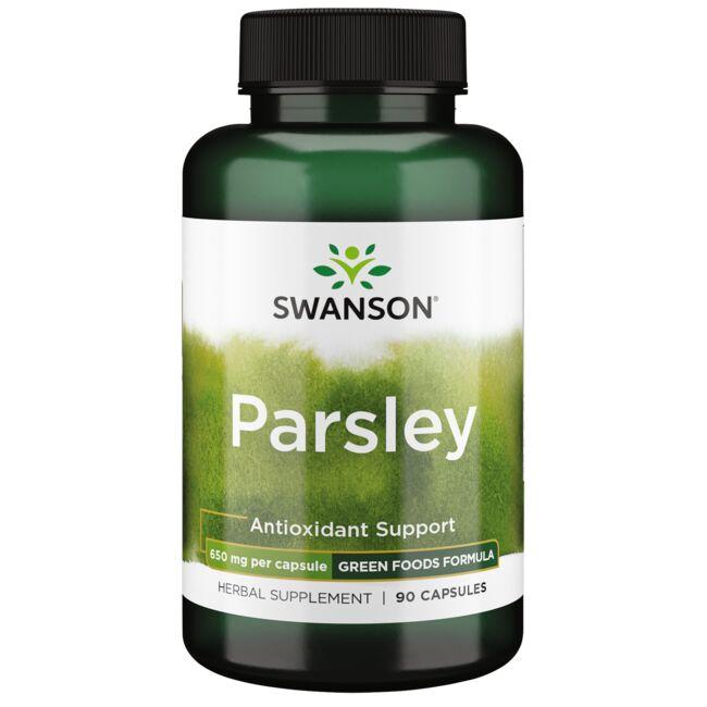 Swanson GreenFoods Formulas Parsley Vitamin 650 mg 90 Caps