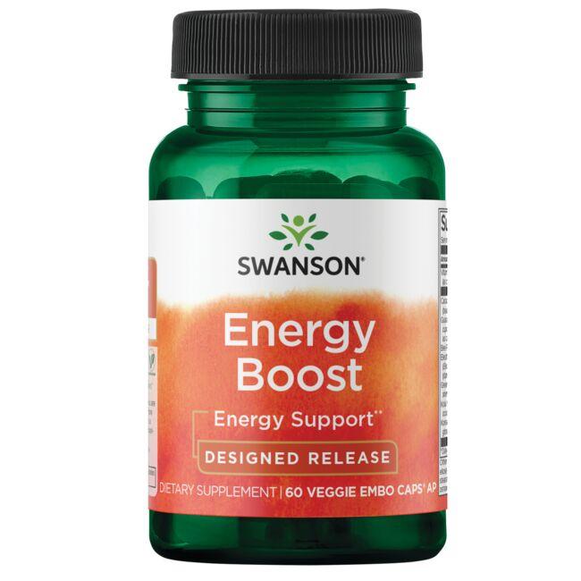 Swanson Ultra Energy Boost - Designed Release Vitamin 60 Vg Embo Ap