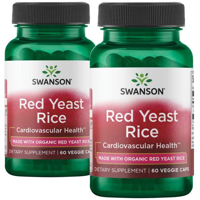 Red Yeast Rice Made with Organic Red Yeast Rice - 2 Pack