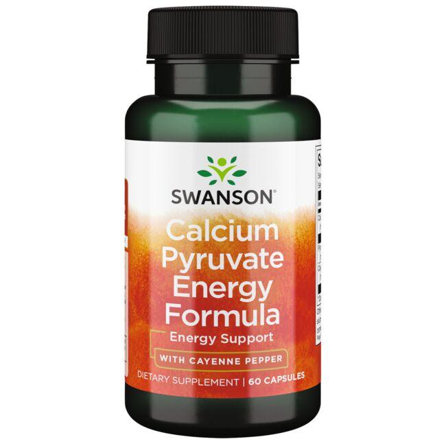 Swanson Ultra Calcium Pyruvate Energy Formula Vitamin 60 Caps