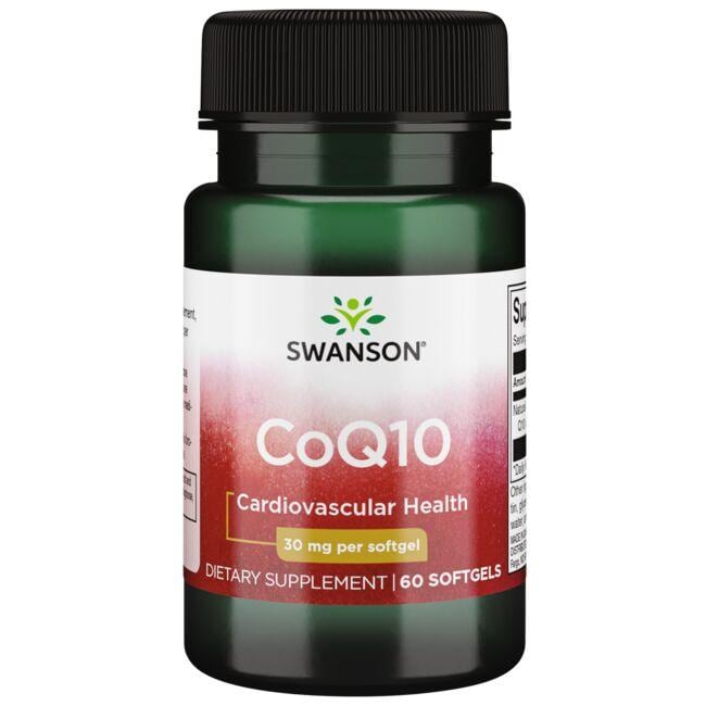 Swanson Ultra Coq10 Supplement Vitamin 30 mg 60 Soft Gels