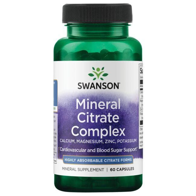 Mineral Citrate Complex - Calcium, Magnesium, Zinc, Potassium