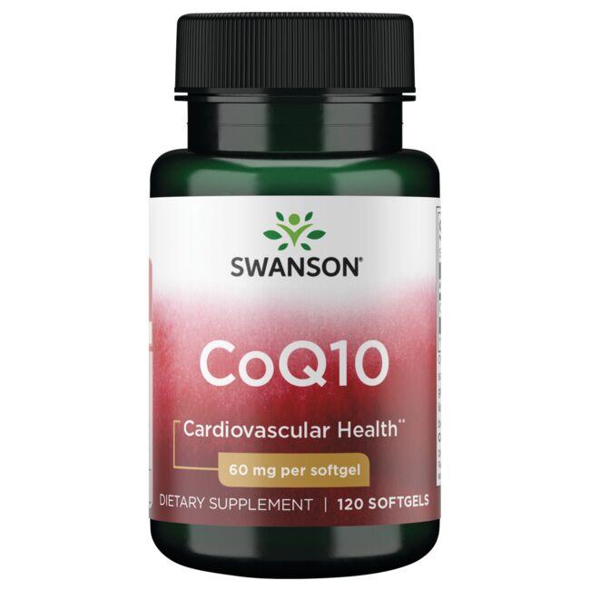 Swanson Ultra Coq10 Supplement Vitamin 60 mg 120 Soft Gels
