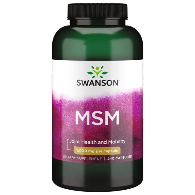 Swanson Ultra MSM 1,000 mg 240 Caps - Swanson®
