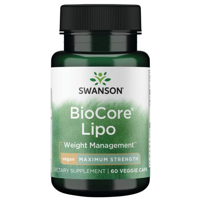 Swanson Ultra Biocore Lipo - Maximum Strength Vitamin 10000 Fip 60 Veg Caps Weight Management