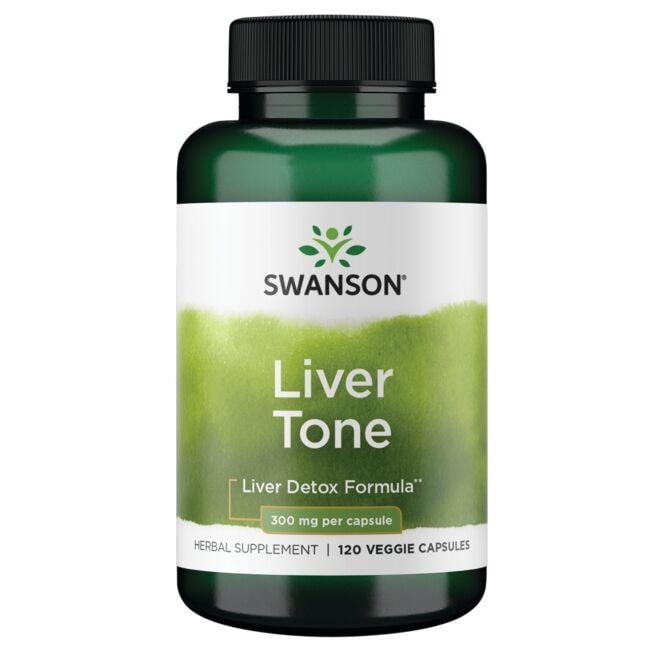 Swanson Ultra Liver Tone Vitamin 300 mg 120 Veg Caps