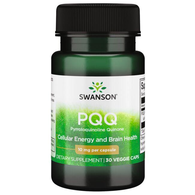 Swanson Ultra Pqq Pyrroloquinoline Quinone Supplement Vitamin 10 mg 30 Veg Caps