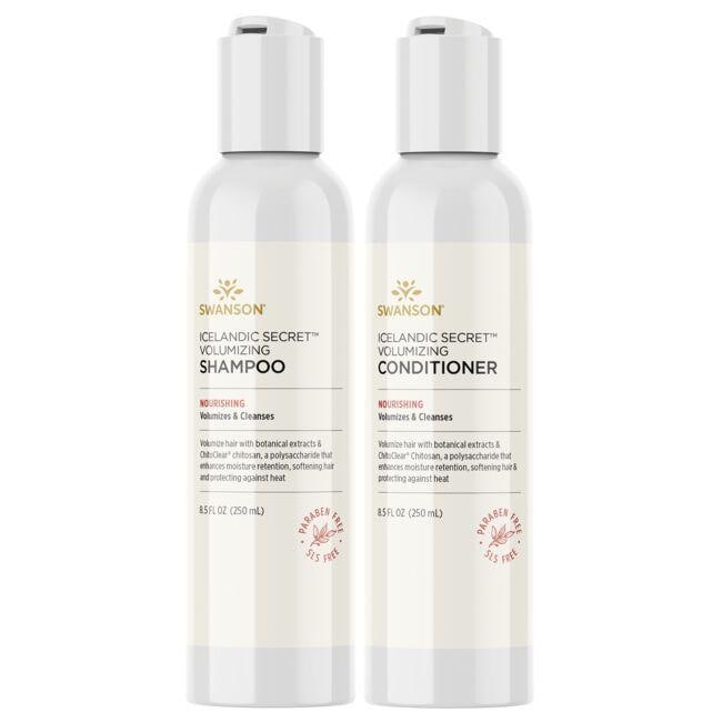Swanson Ultra Icelandic Secret Volumizing Shampoo & Conditioner Combo Pack 1 Kit