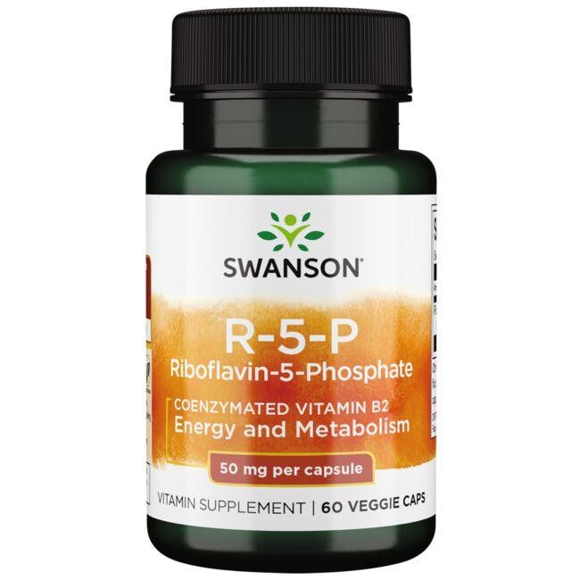Swanson Ultra R-5-P Riboflavin-5-Phosphate Vitamin 50 mg 60 Veg Caps
