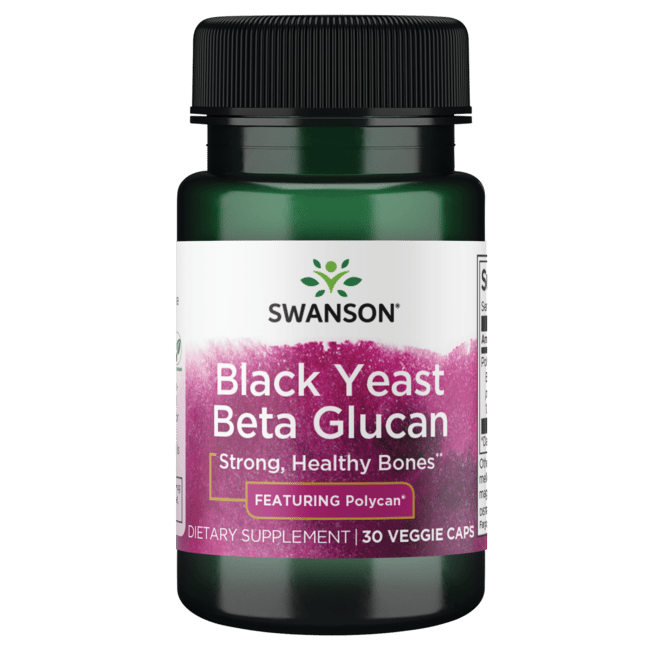 Swanson Ultra Polycan Black Yeast Beta Glucan 150 mg 30 Veg Caps Swanson Health Products