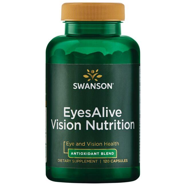 Swanson Ultra Eyesalive Vision Nutrition Vitamin 120 Caps
