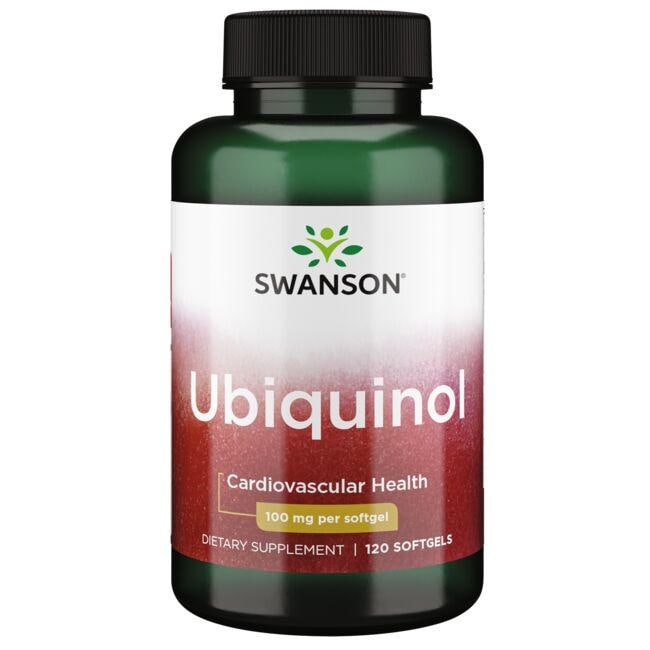 Swanson Ultra Ubiquinol Supplement Vitamin 100 mg 120 Soft Gels