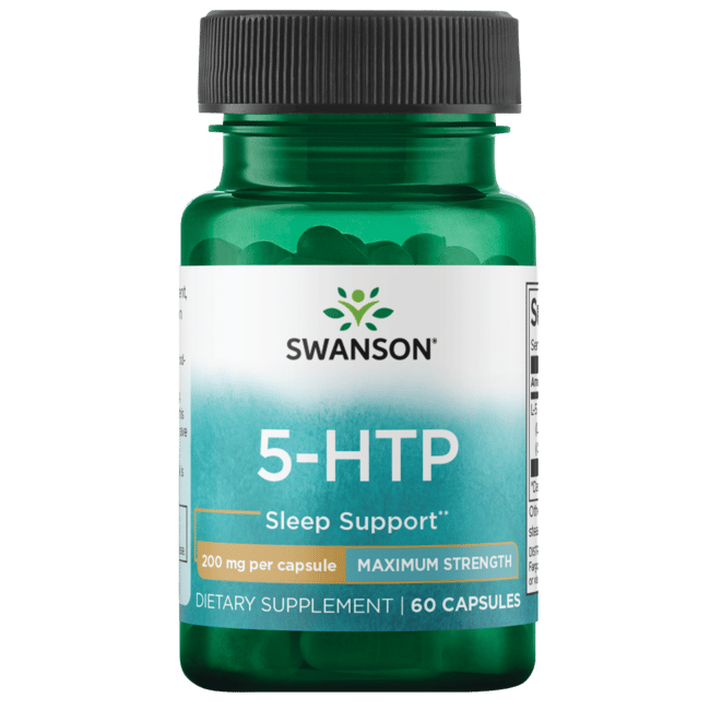 Swanson Ultra Maximum Strength 5HTP 200 mg 60 Veg Caps Swanson