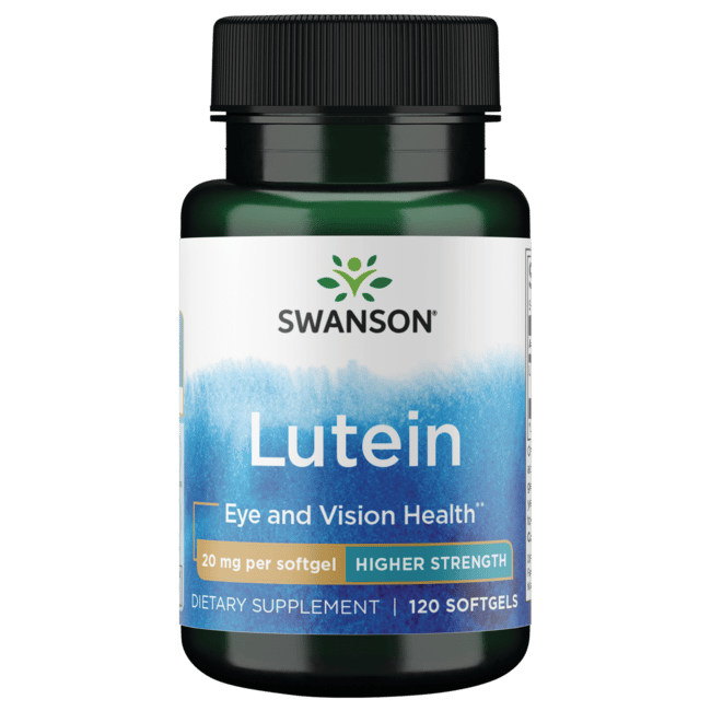 Lutein 20 mg Supplement Swanson Health Products