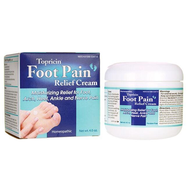 Topricin Foot Cream 4 oz Cream