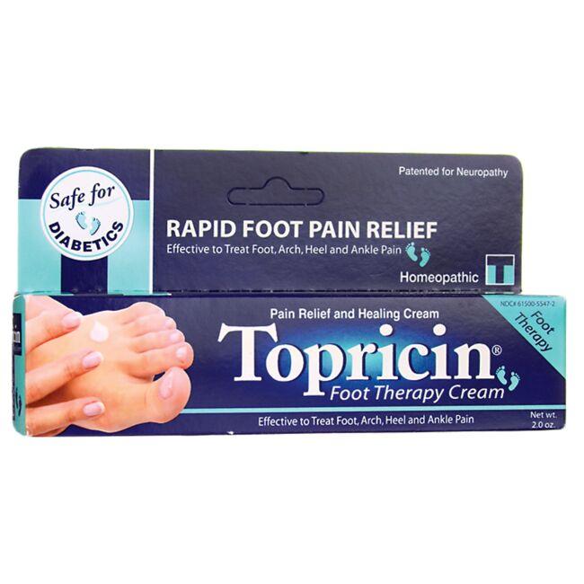 Topricin Foot Therapy Cream 2 oz Cream