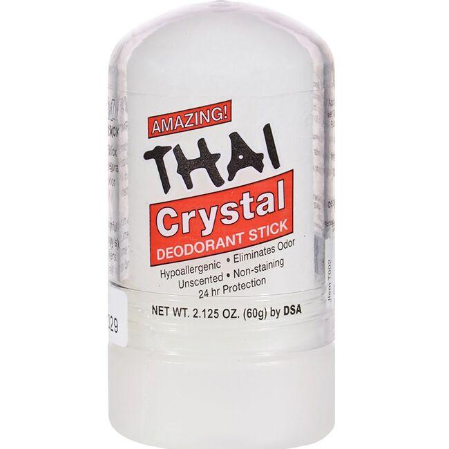 Thai Deodorant Stone Natural Crystal Push-Up Stick 2.125 oz Sticks