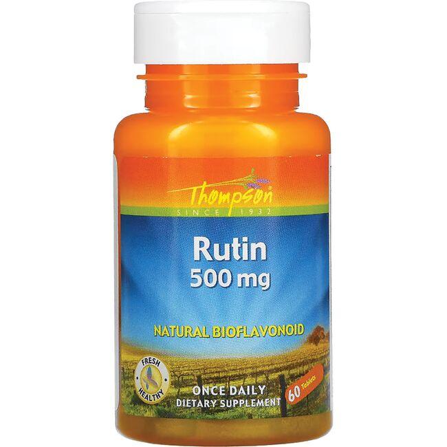 Thompson Rutin Vitamin 500 mg 60 Tabs Vitamin C
