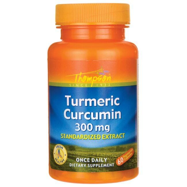 Thompson Turmeric Curcumin Vitamin 300 mg 60 Veg Caps