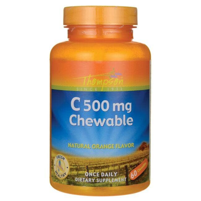 C 500 mg Chewable - Orange Flavor