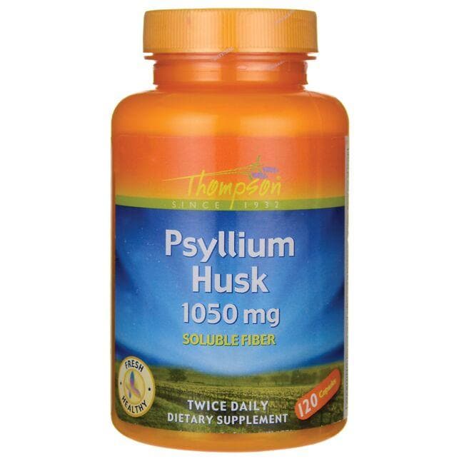 Thompson Psyllium Husk Vitamin 1050 mg 120 Caps