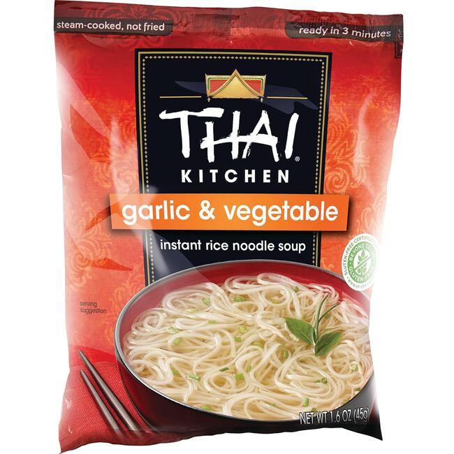 Instant Rice Noodle Soup Garlic & Vegetable