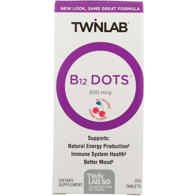 Twinlab B-12 Dots Vitamin 500 mcg 250 Loz