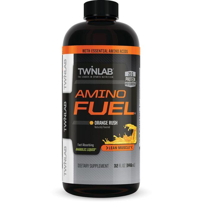 Twinlab Amino Fuel - Orange Rush Protein Powder | 32 oz Liquid