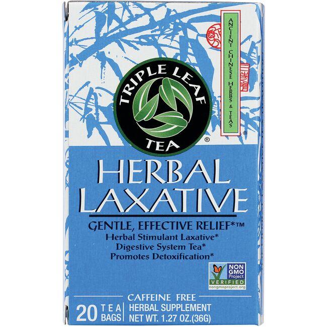 Triple Leaf Tea Herbal Laxative 20 Bags Digestive Health and Fiber