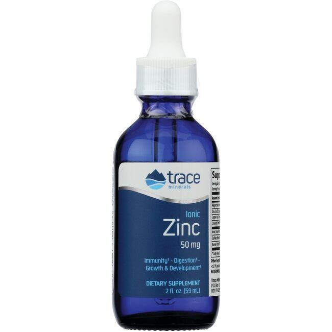 Trace Minerals Ionic Zinc Vitamin 50 mg 2 fl oz Liquid