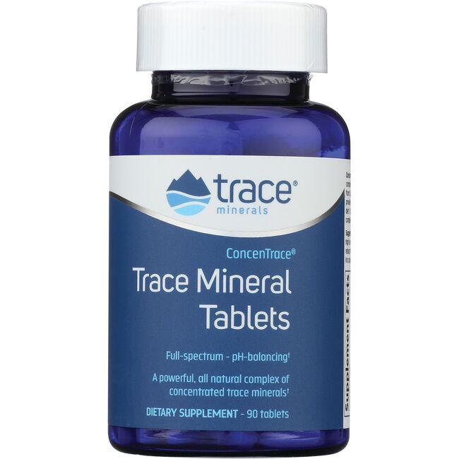 Trace Minerals Concentrace Mineral Tablets Vitamin 90 Tabs