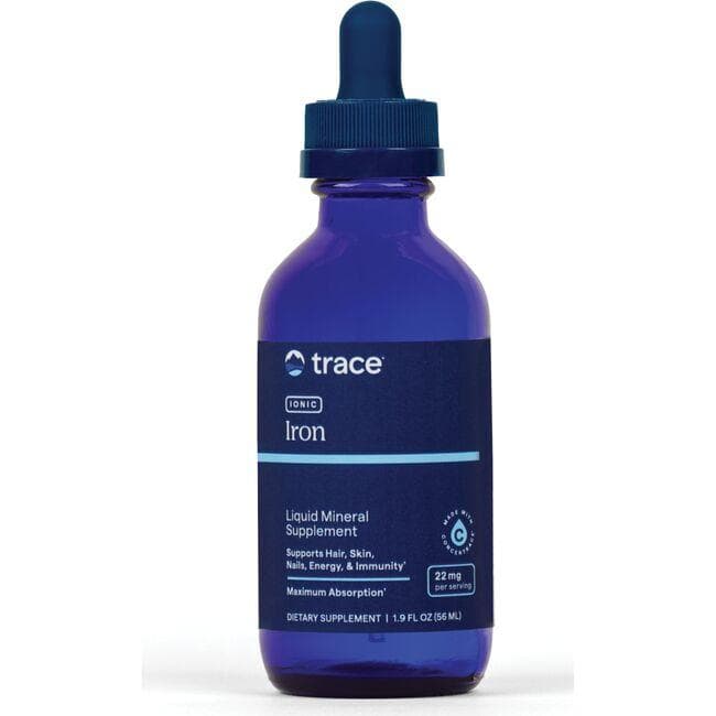 Trace Minerals Liquid Ionic Iron Vitamin | 22 mg 1.9 fl oz Liquid