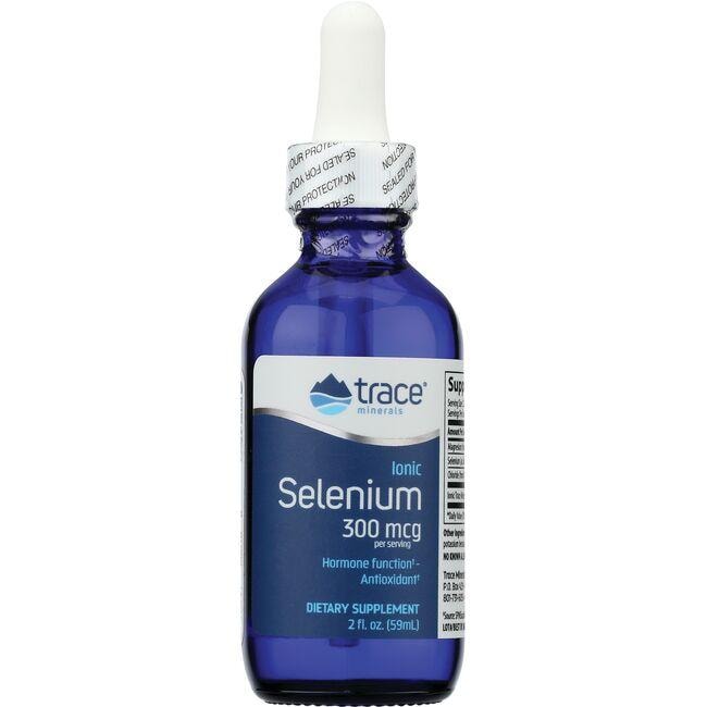 Trace Minerals Liquid Ionic Selenium Vitamin 300 mcg 2 fl oz Liquid