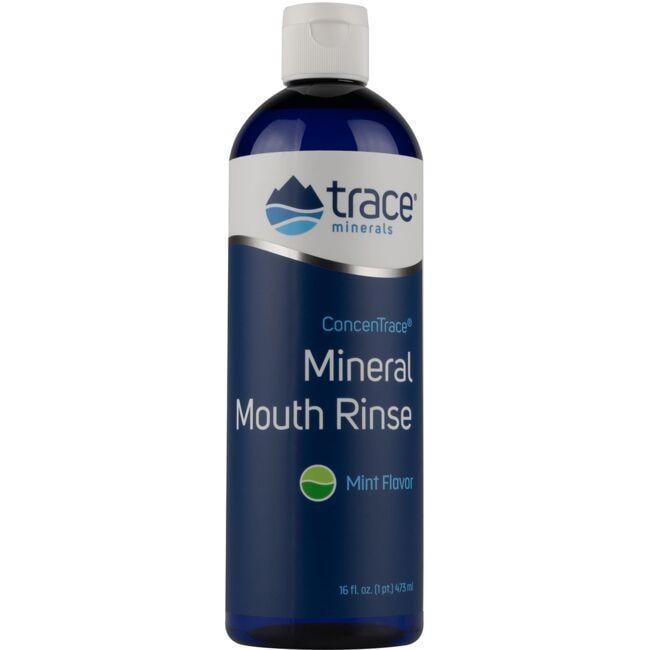 Trace Minerals Concentrace Mineral Mouth Rinse - Mint | 16 fl oz Liquid