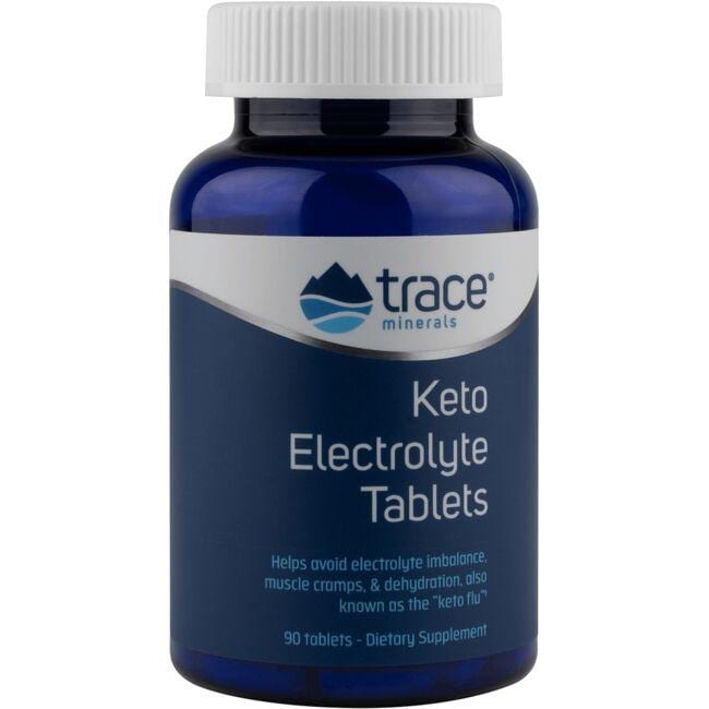 Trace Minerals Keto Electrolytes Tablets Vitamin 90 Tabs