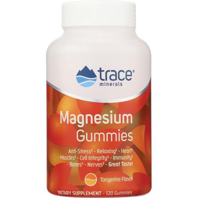 Trace Minerals Magnesium Gummies - Tangerine Vitamin 120 Gummies