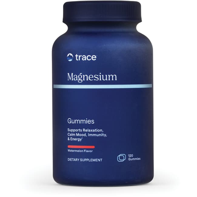 Trace Minerals Magnesium Gummies Watermelon 120 Gummies 878941004889