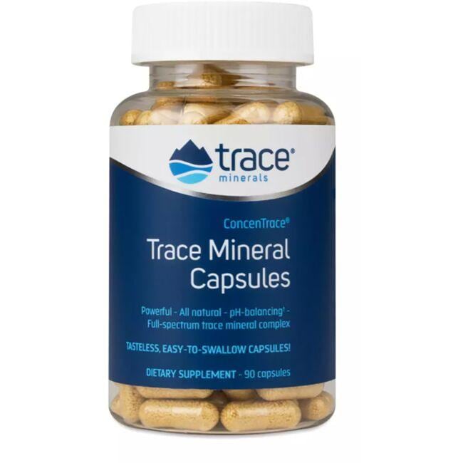 Trace Minerals Concentrace Capsules Vitamin 90 Caps