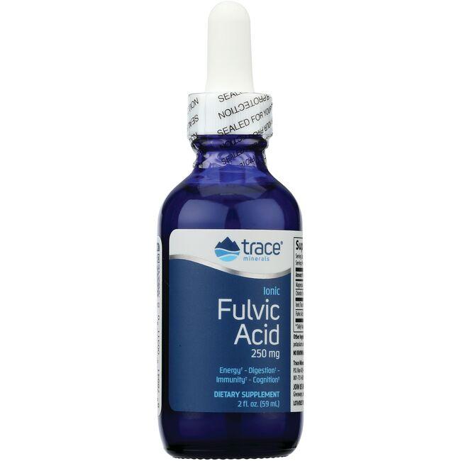 Trace Minerals Liquid Ionic Fulvic Acid Vitamin 250 mg 2 oz Liquid