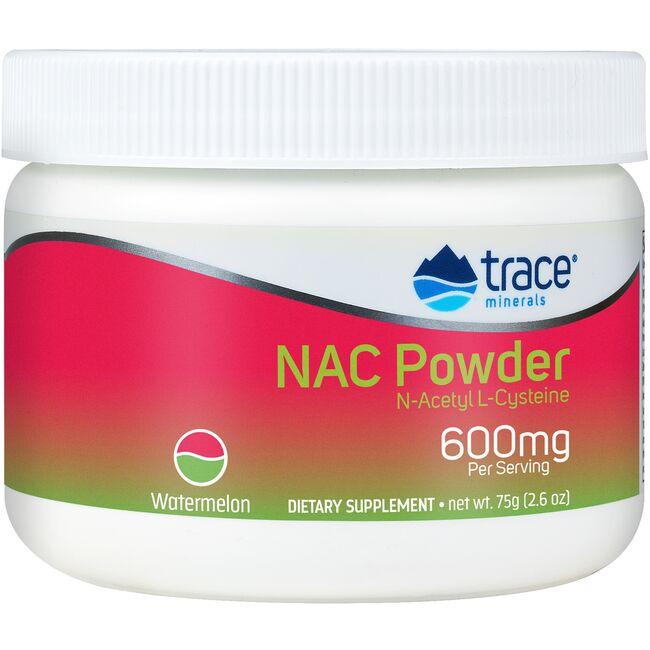Trace Minerals Nac Powder - Watermelon 600 mg 2.6 oz Powder