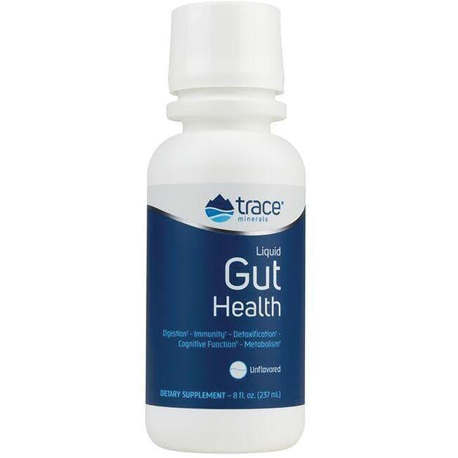 Trace Minerals Liquid Gut Health - Unflavored Vitamin | 8 oz Liquid