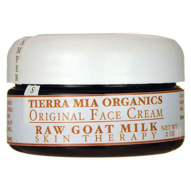 Tierra Mia Organics Original Face Cream Raw Goat Milk Skin Therapy 2 oz Cream